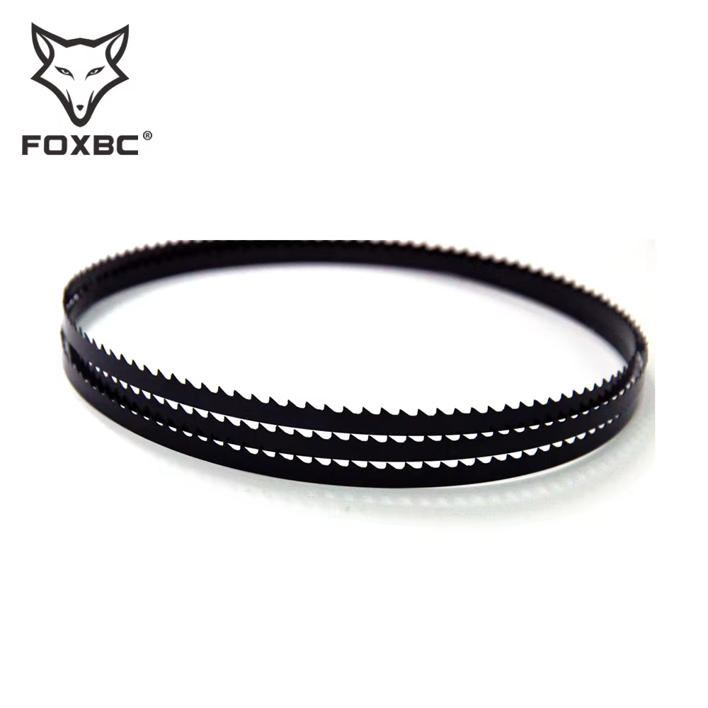 Lames de scie à ruban FOXBC 1490 mm 6TPI 1490x13x0,5 mm 2 pièces
