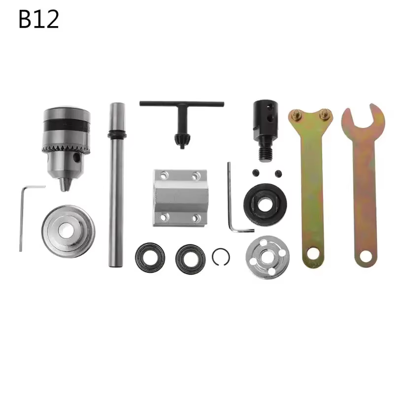 JTO/B10/B12/B16 perceuse électrique pas d'assemblage broche puissance bricolage travail du bois coupe meulage petit