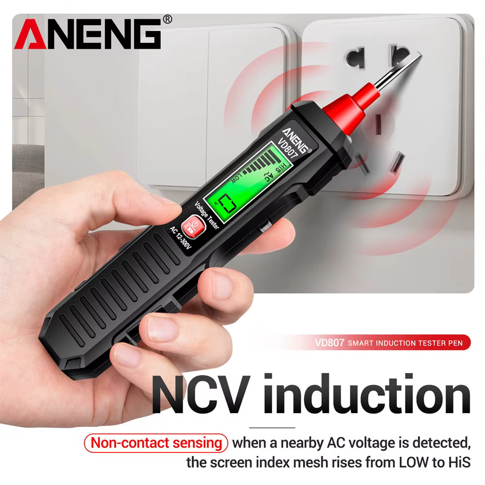 Stylo testeur de tension numérique ANENG VD807