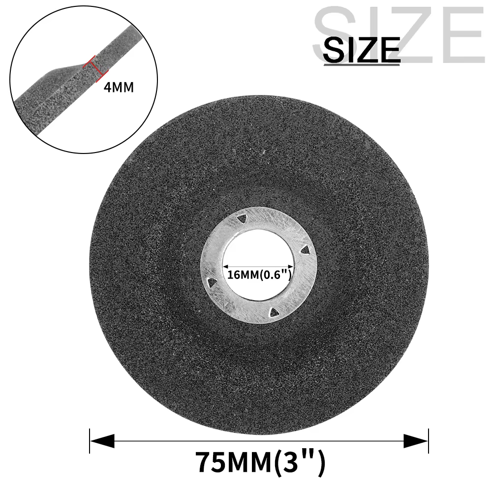 75mm meule 3 "meuleuse d'angle disque de coupe métal roue de polissage