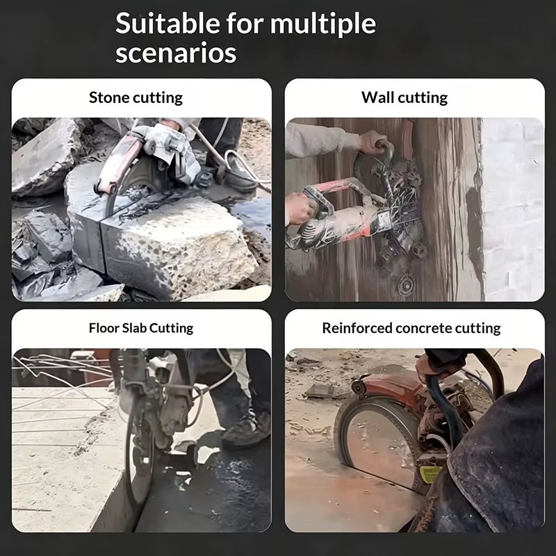 Machine à découper les murs sans ajustement requis avec moteur sans balais
