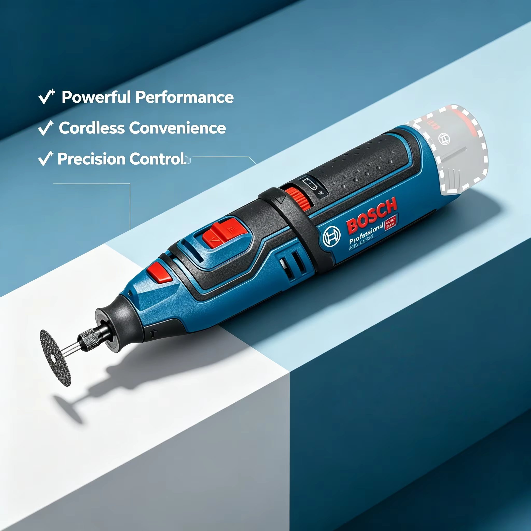 BOSCH GRO12V-35 Meuleuse-polisseuse électrique 12V