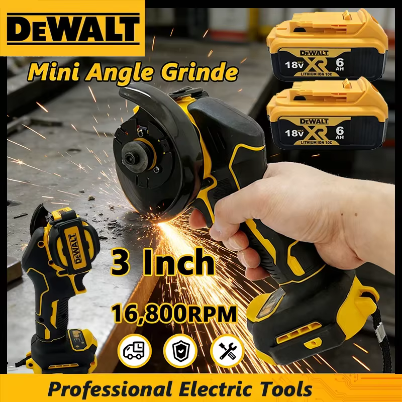 Outils électriques multifonctionnels DeWalt : Meuleuse d'angle sans fil sans balais