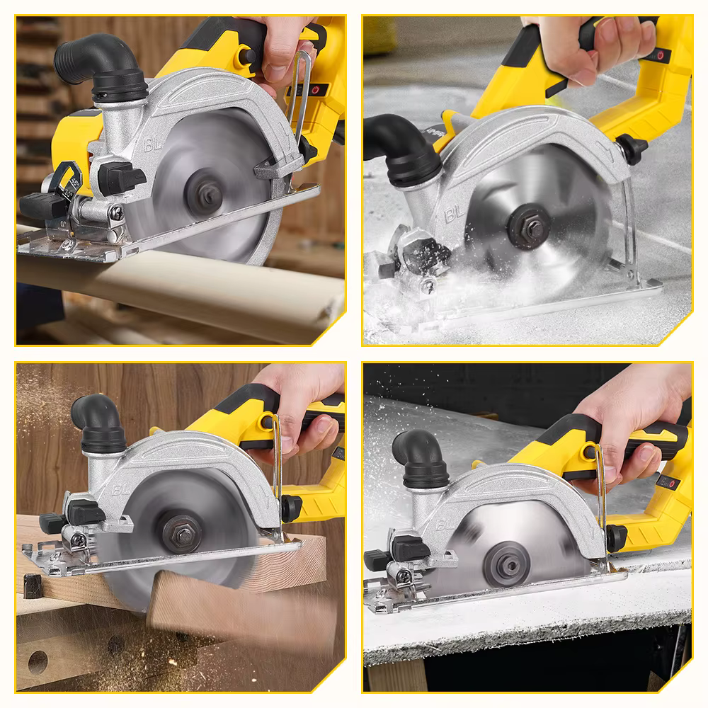 MELLWIN scie circulaire électrique sans brosse de 6 pouces 150MM