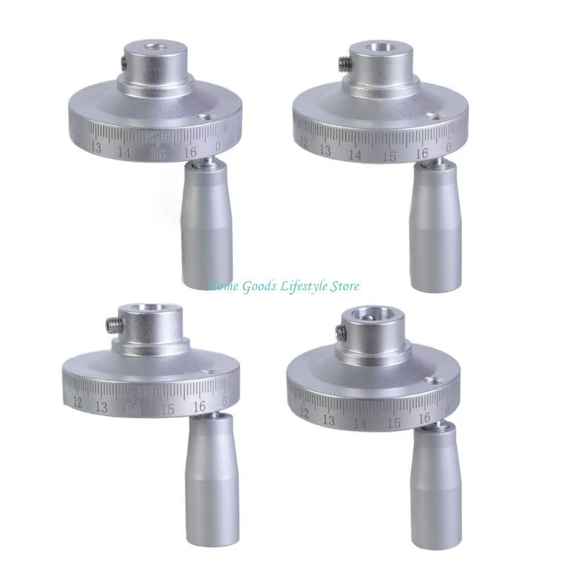 Manivelle multifonction en aluminium sablé E74E