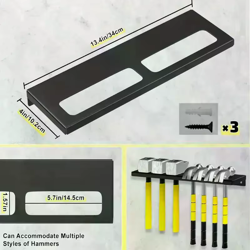 Unité murale d'atelier pour stocker des outils métalliques tels que les pinces