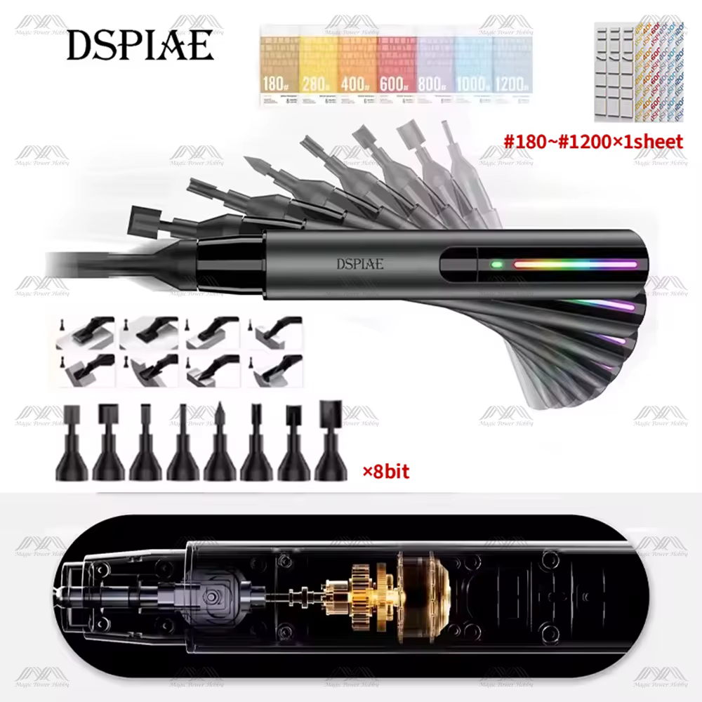Ponceuse Électrique de Précision DSPIAE ES-A Pro 30W