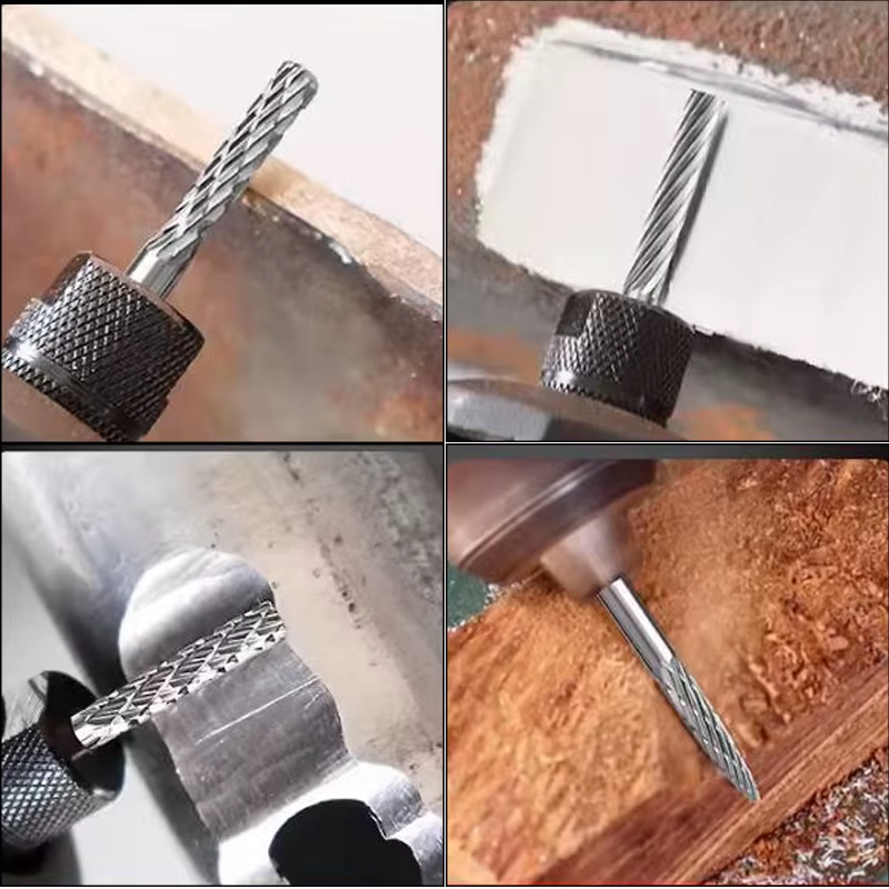 Jeu de bavures en carbure pour outil rotatif Dremel