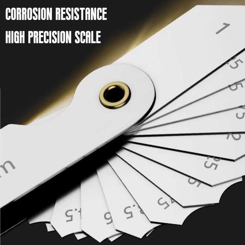 Jauge de rayon de haute précision R0.3-1.5/R1-7/R7.5-15/R15.5-25/R25-50/R52-100/R26-80mm