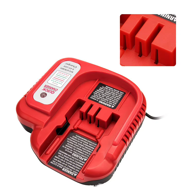 Chargeur de batterie de remplacement pour batterie Black & Decker ni-cd Ni-MH multi-vol 9.6V/12V/14.4V/18V, chargeur de batterie rapide