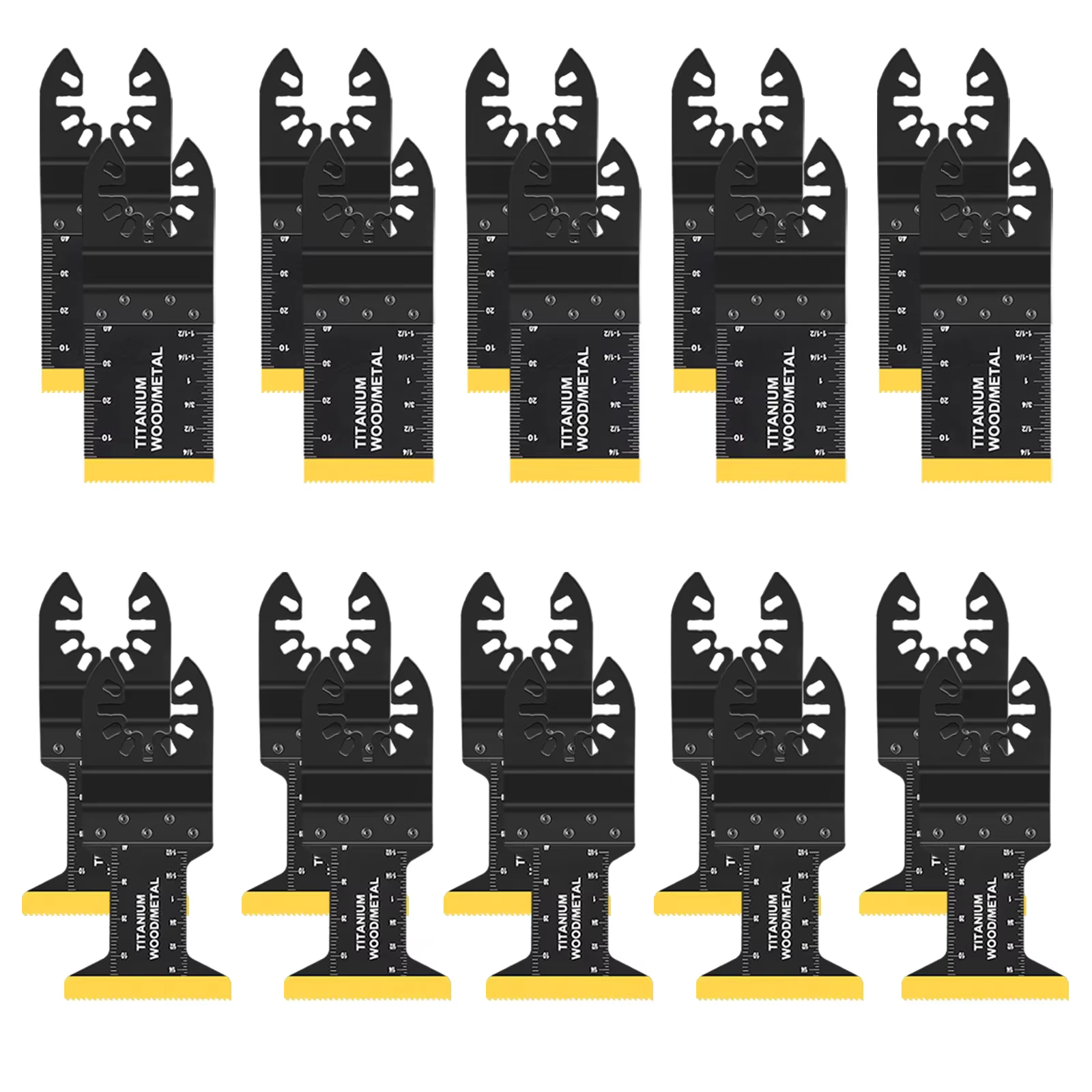 Kits de lames de scie oscillantes en titane