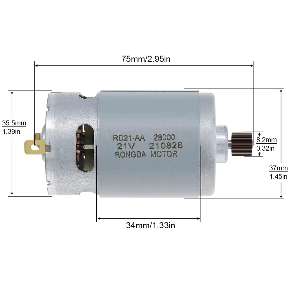 Moteur à balais 21V RS550