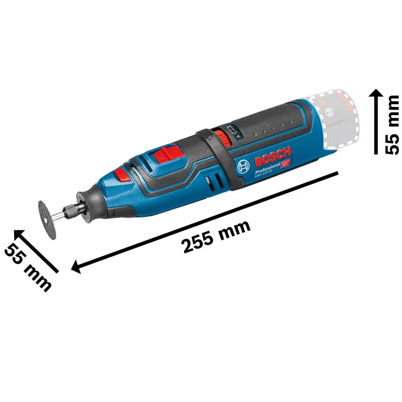 BOSCH GRO12V-35 Meuleuse-polisseuse électrique 12V