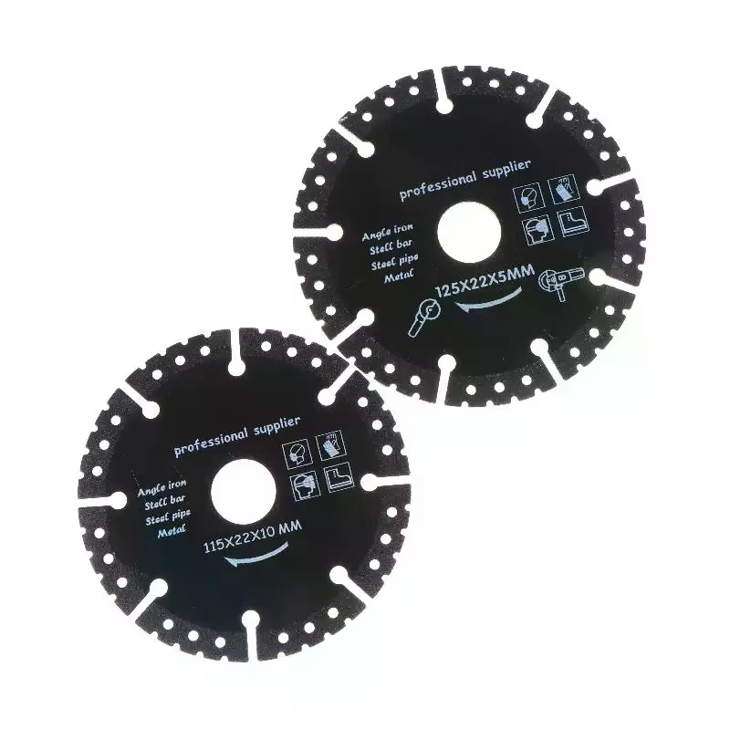 1/3 pièces Disque de coupe et de meulage pour meuleuse d'angle 115/125mm
