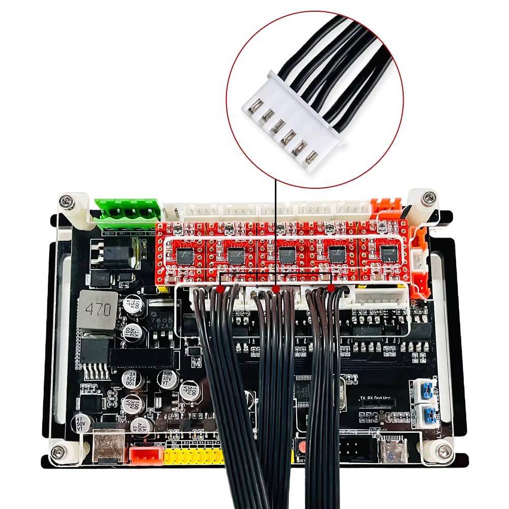 Câble de connexion d'entraînement de moteur pas à pas