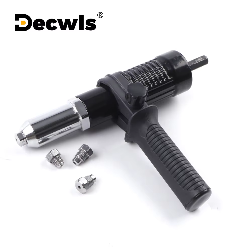 Adaptateur de foret de tirage de rivet rapide et facile avec tige hexagonale