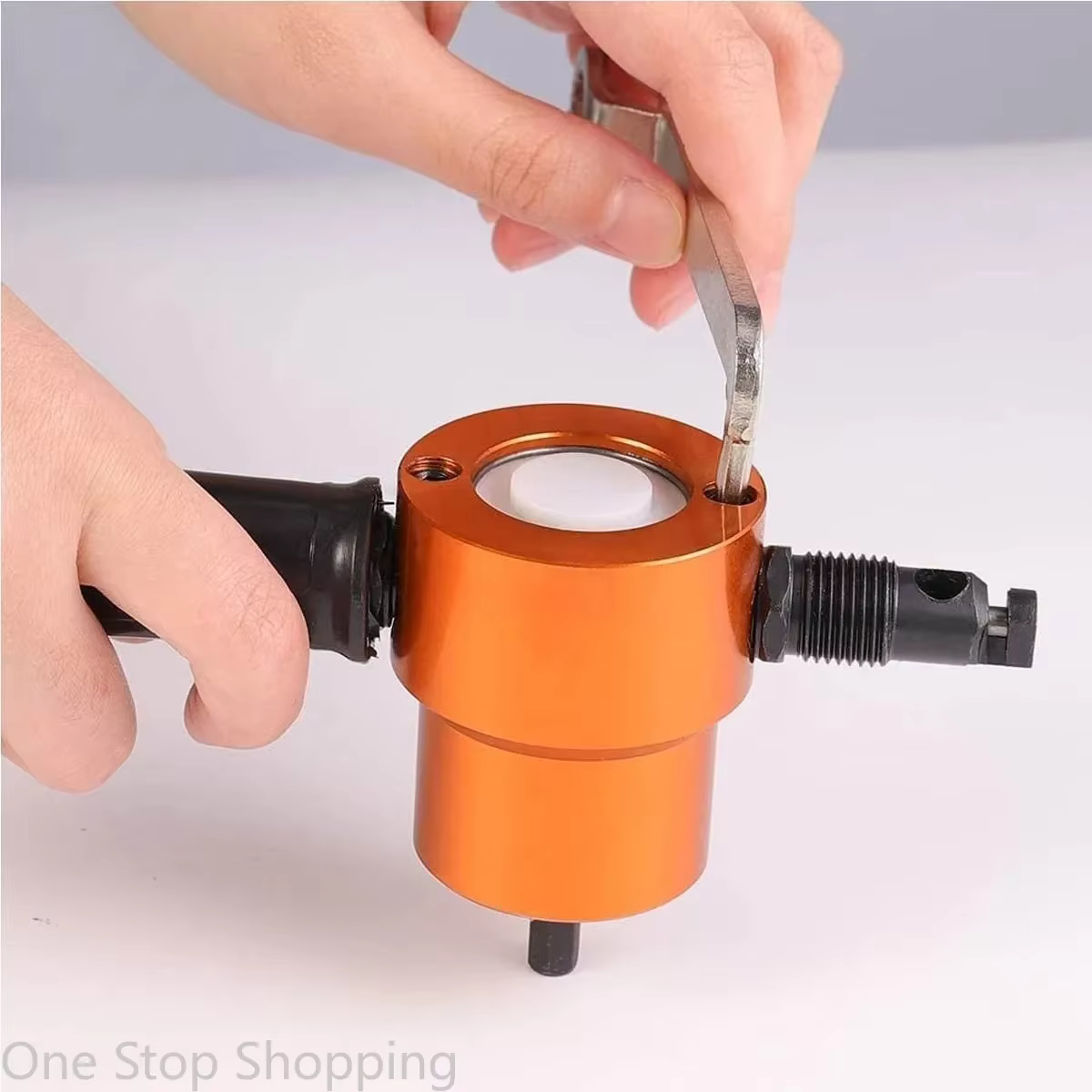 Grignoteuse de coupe de métal à Double tête