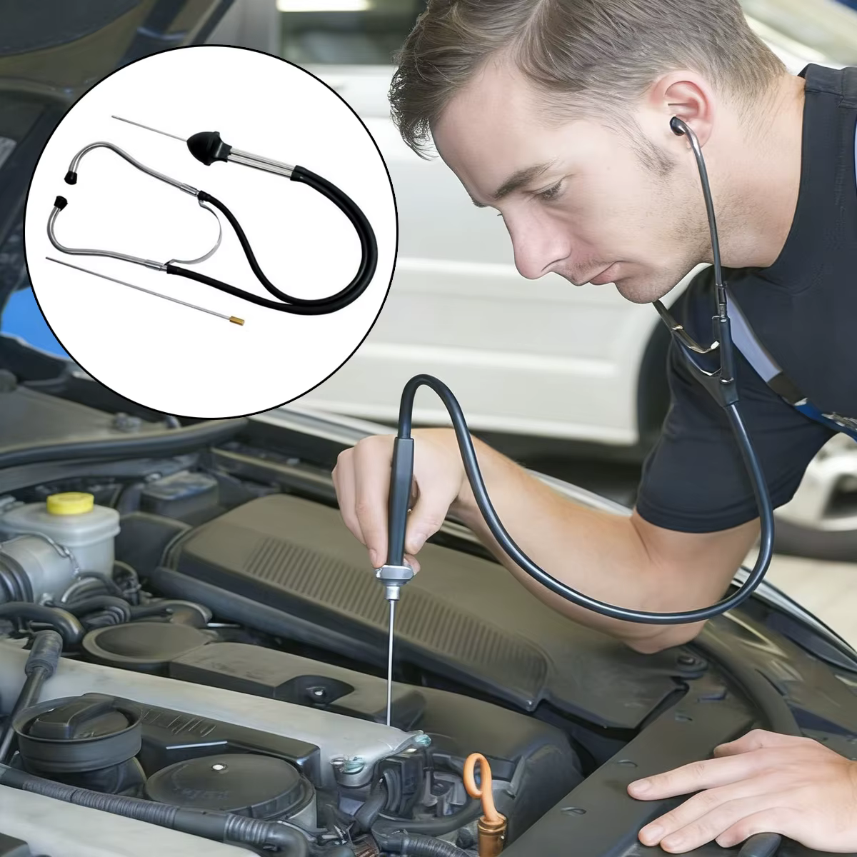 Stéthoscope automobile