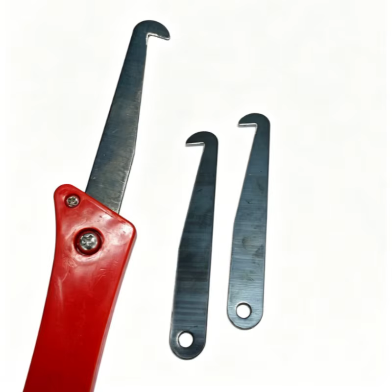 Outil de réparation de joints de carrelage, couteau à crochet en acier tungstène, outil de rainurage professionnel pour le nettoyage et l'élimination de la vieille coulis, outils manuels