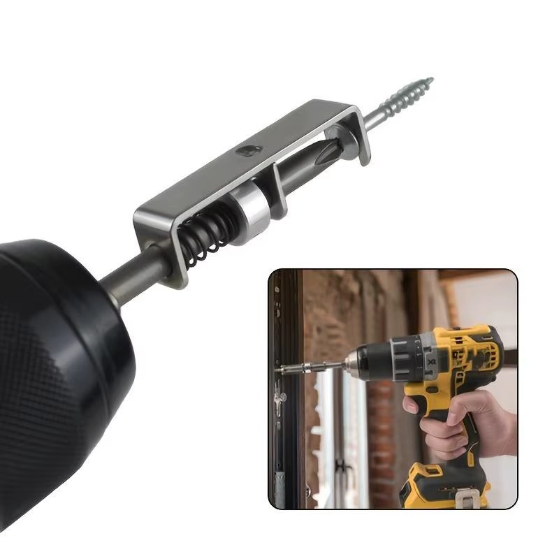 Mèche de perçage auto-serrante avec clé