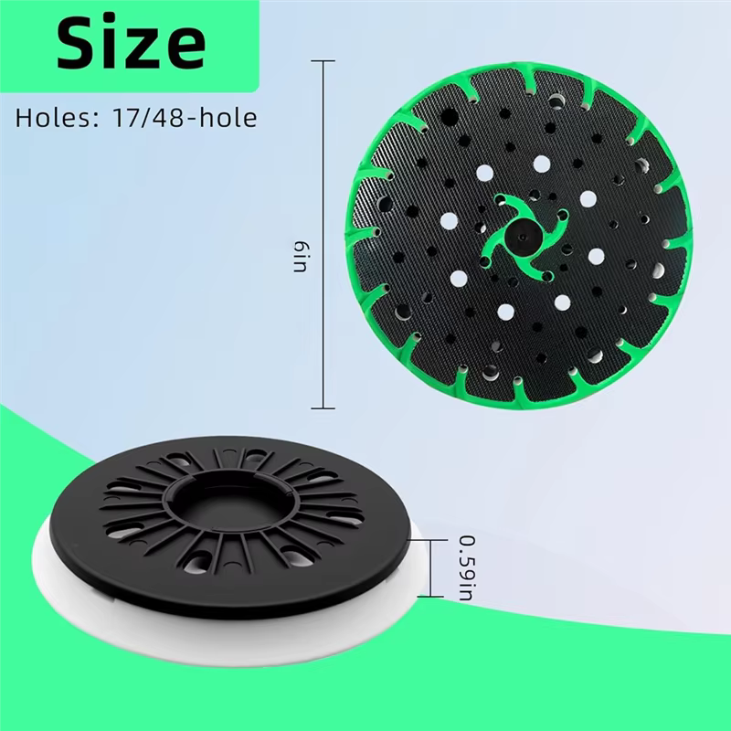 75STO-plateau de ponçage souple + tampon de ponçage dur (paquet de 2)