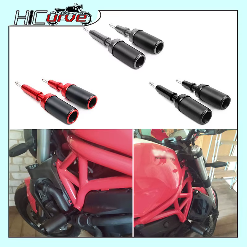 Cadre de Protection Contre les Chutes pour Moto Monster 1200 1200S, Protecteur de Carénage Coulissant