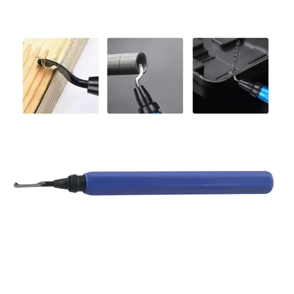 Coupe-burrs métalliques multi-usages robustes 360 ° Outil d'ébavurage