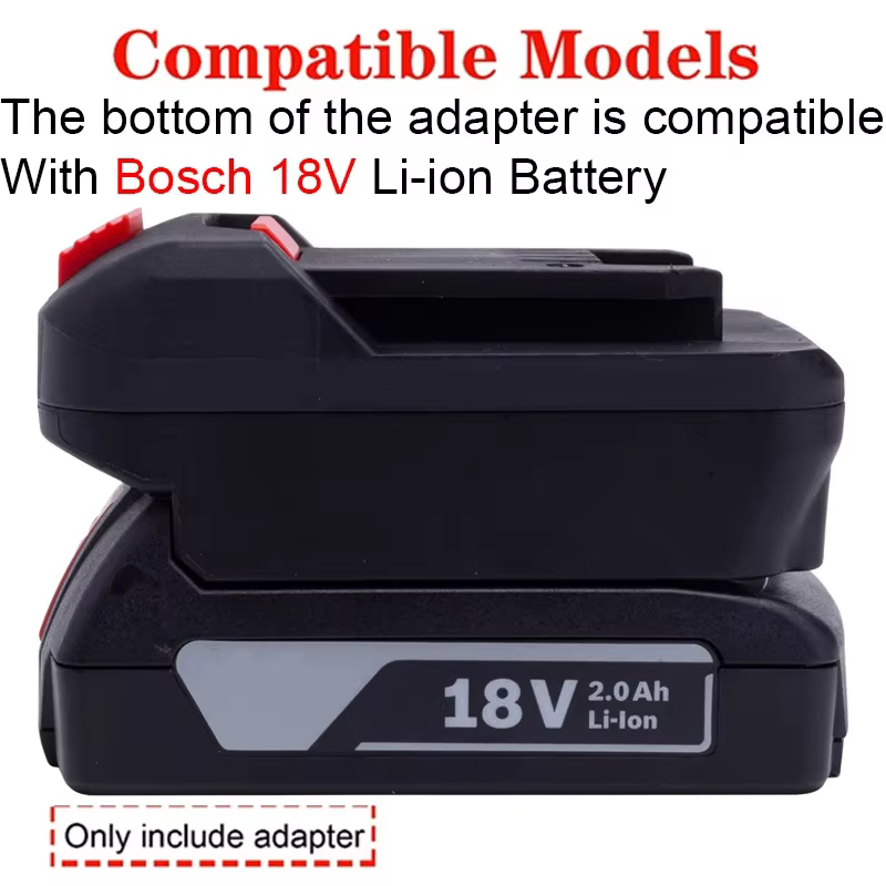 Adaptateur de batterie pour Bosch 18V à Lidl Parkside X20V