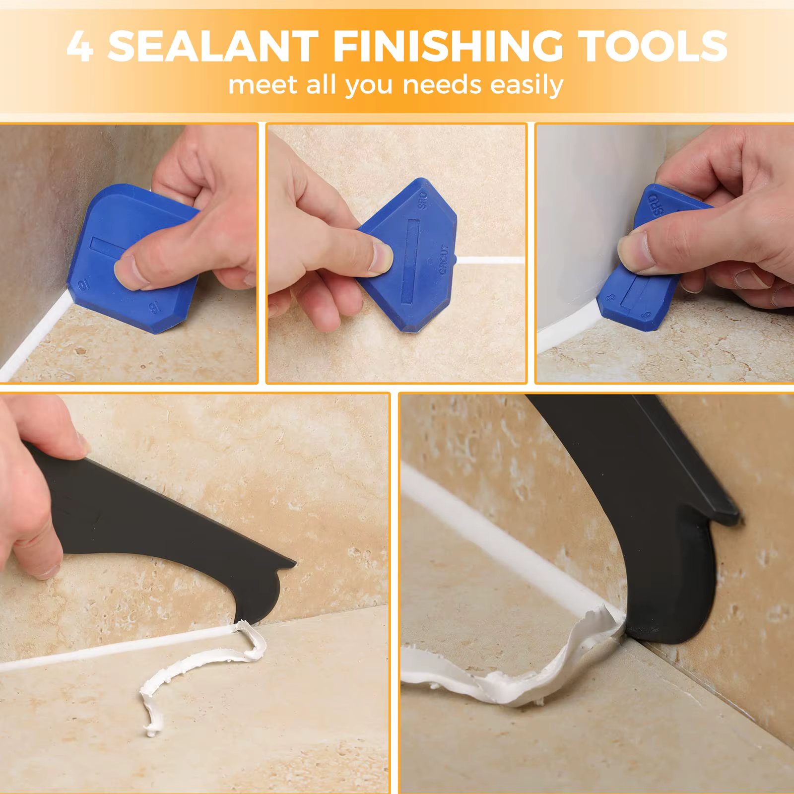 Applicateur de buse de calfeutrage en Silicone