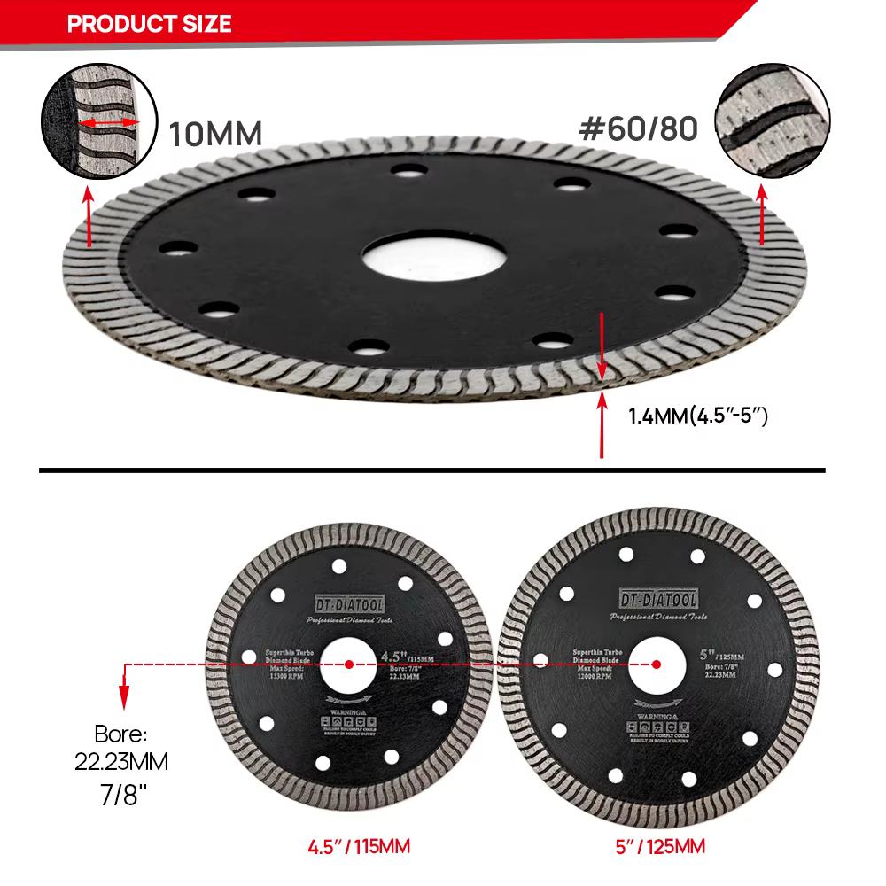 Disque de coupe diamanté DT-DIATOOL