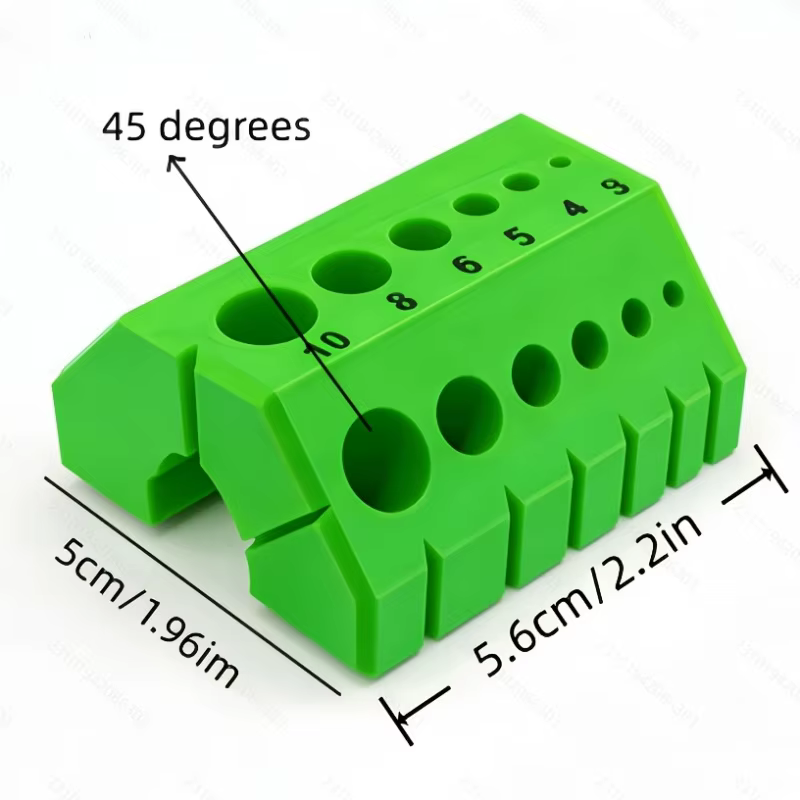 Guide de perçage pour une précision 45 ° &90 ° Localisateur numérique pour plastiques épais
