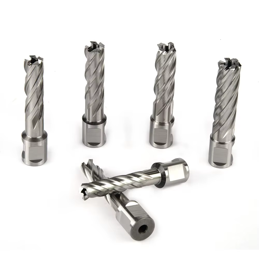 Forets à trous durables de 25 mm en acier inoxydable avec queue Weldon