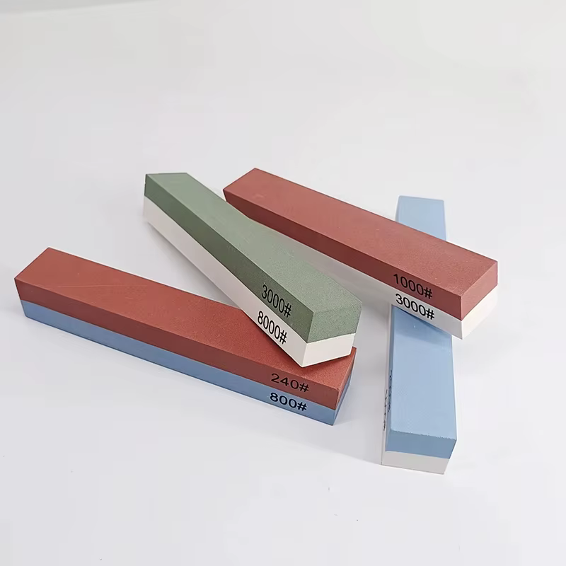 RSCHEF 2026 Nouvelle Pierre à Aiguiser Double Face de Petite Taille Facile à Transporter Outil d'Aiguisage Portable pour Couteaux de Cuisine et Voyages en Camping