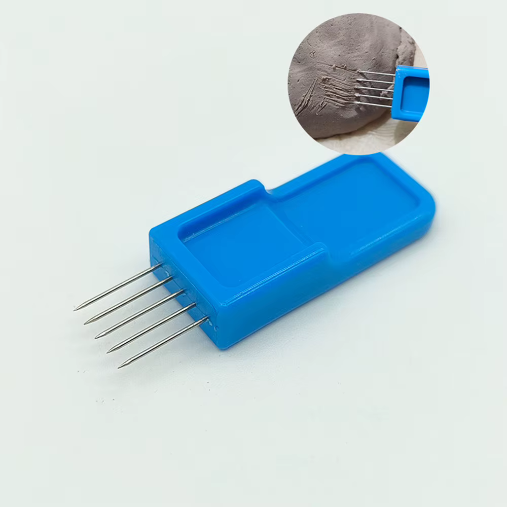 Brosse en acier pour la texture de la poterie, outil de rasage, grattoir à cheveux, artisanat en céramique, concepteurs de polymères, modélisation des nuits de boue, fabrication de liaison