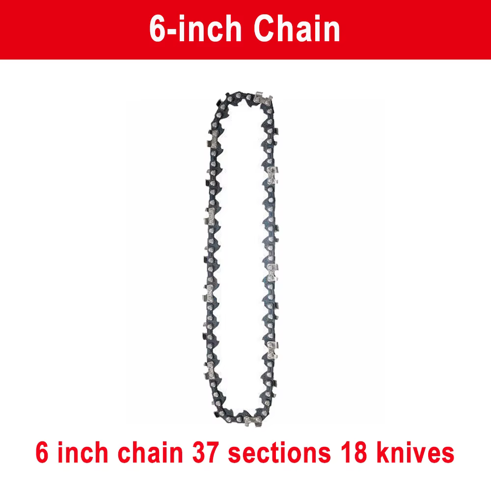 1/4 "chaîne de tronçonneuse 4/6/8 pouces Mini chaînes