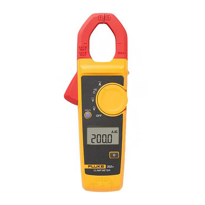 Fluke 302 + 303 305 pince multimètre numérique AC ampèremètre compteur multifonction Volt Ω fréquence testeur de tension