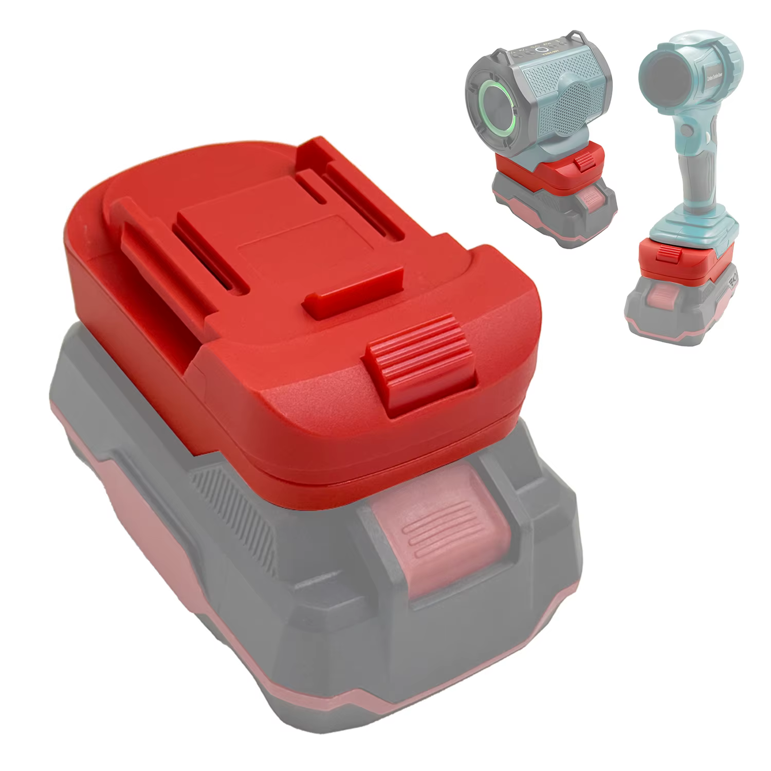 Adaptateur de batterie pour batteries au lithium Parkside X20V