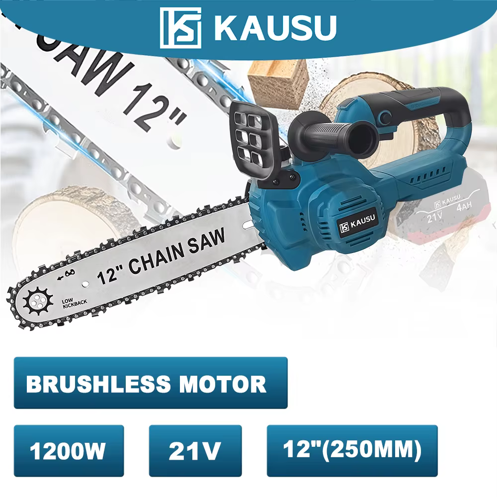 Makita – tronçonneuse électrique sans balais de 12 pouces