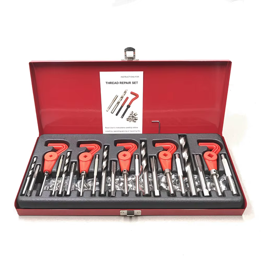 Nouveau Style 131 pièces outil de réparation de filetage M5 M6 M8 M10 M12 clé à molette outils