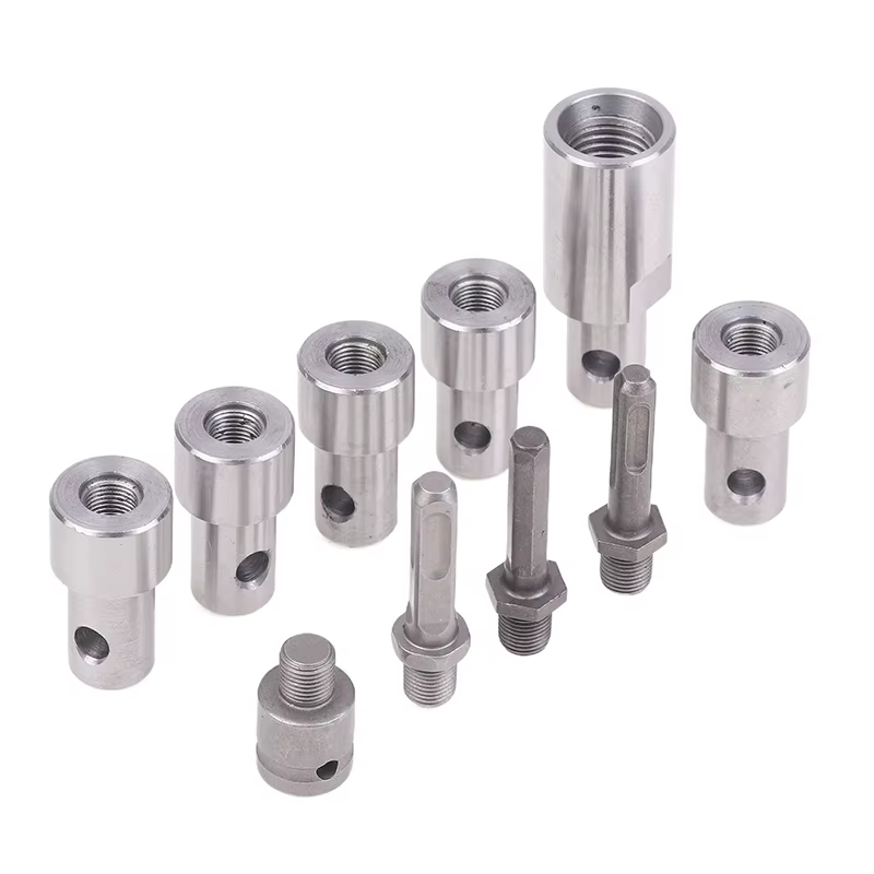 Adaptateur de tarière à 4 types d'interface