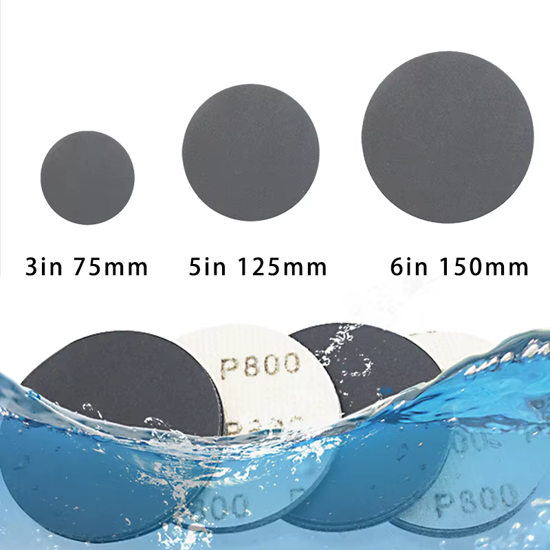 Disque universel en papier abrasif sec et humide