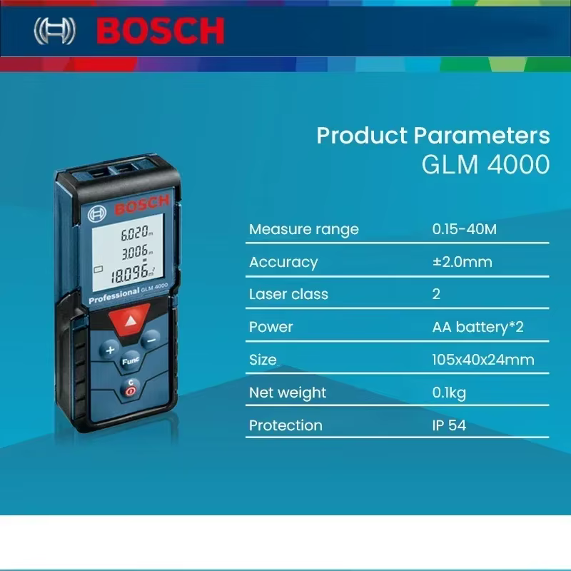 Télémètre laser numérique BOSCH GLM 4000