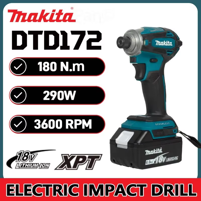 Perceuse à percussion sans fil Makita 18V