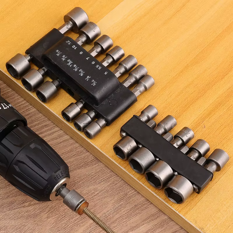 Jeu de 9/14 embouts hexagonaux pour visseuse
