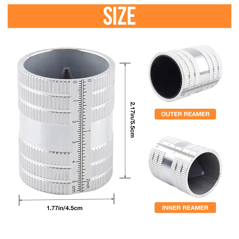 Outil de chanfreinage pour tubes de 1/4" à 1-3/8"