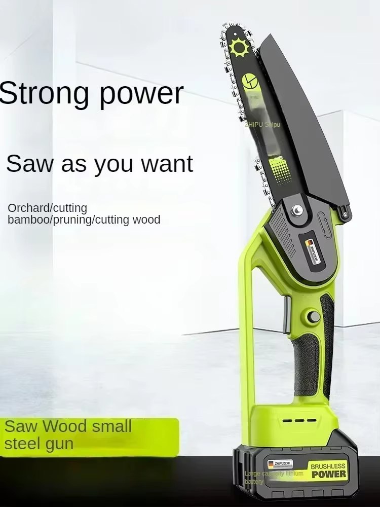 Petite tronçonneuse sans fil rechargeable