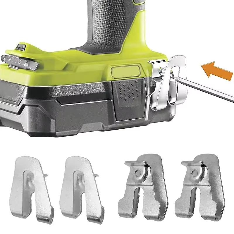Crochets de fixation pour outils électriques Dewalt/Bosch/Makita/Milwaukee/Worx 18V 20V – Support de ceinture pour perceuses et clés sans fil