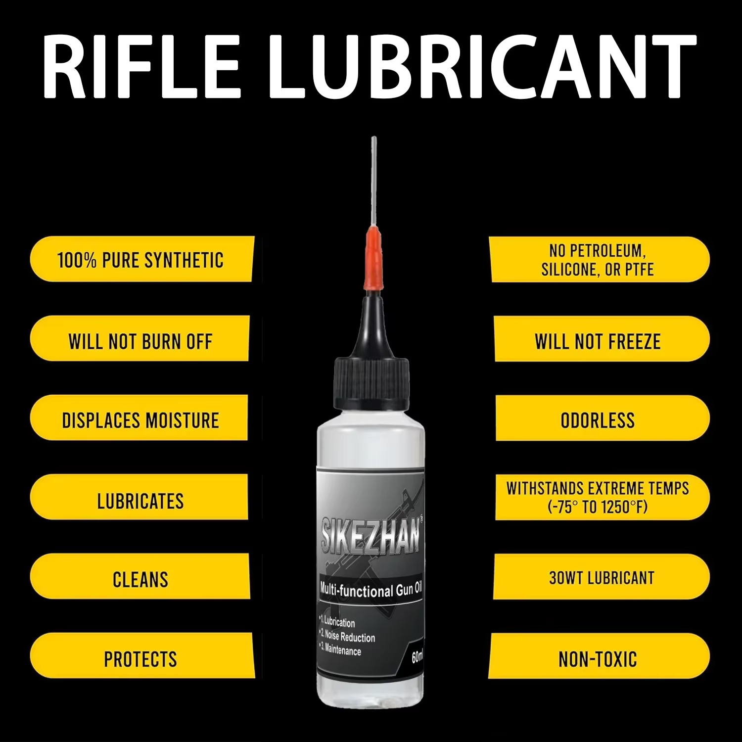Huile lubrifiante pour pistolet