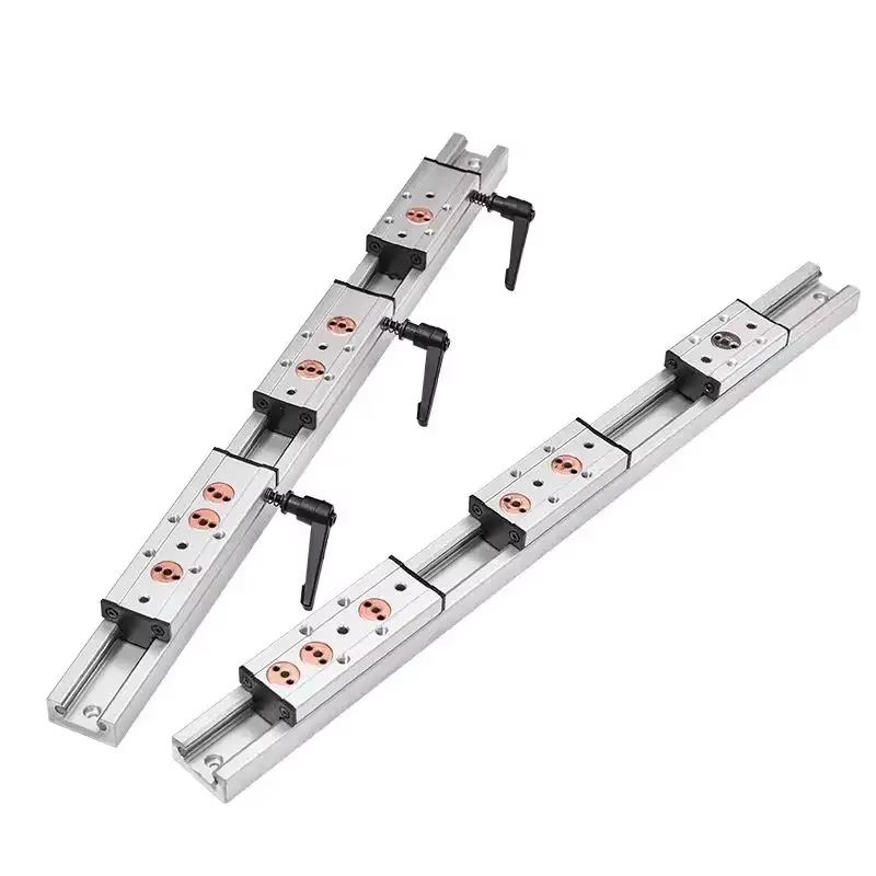 Guide linéaire à deux axes intégré, 1 bloc SGB20N et 1 guide SGR20N, longueur 100-1000mm, travail de calcul, 47mm