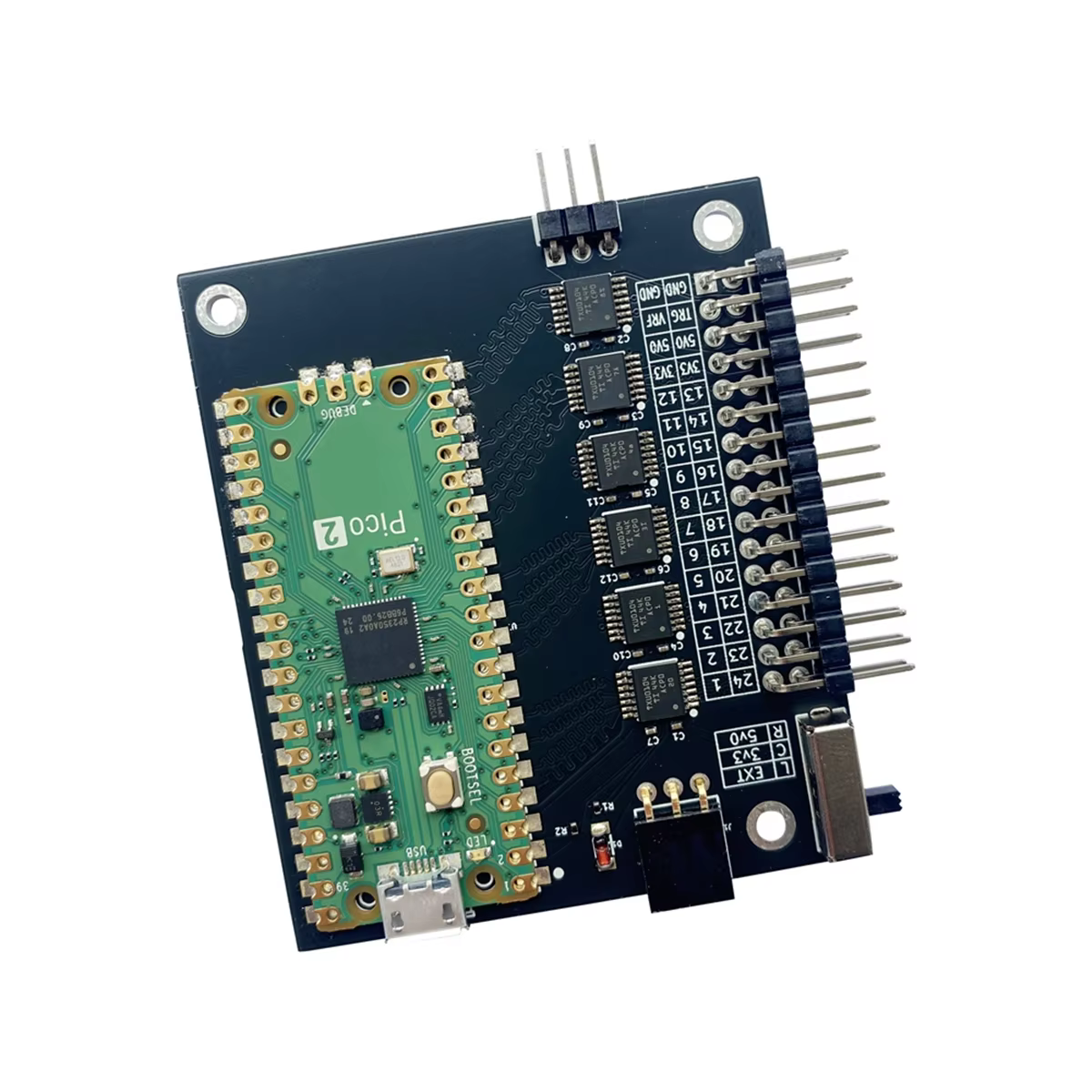 Le logiciel d'analyseur logique AA08I V6.0 RP2350 Pico 2 400 MHz 24 canaux est disponible pour Windows